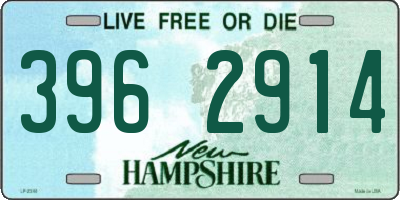 NH license plate 3962914