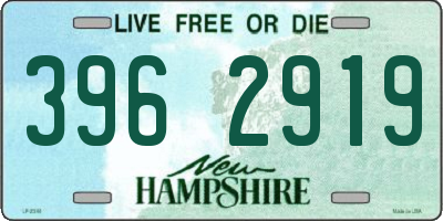 NH license plate 3962919