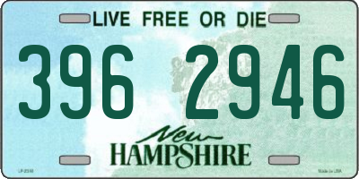 NH license plate 3962946