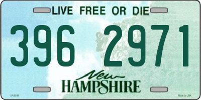 NH license plate 3962971