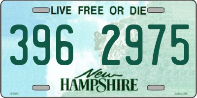 NH license plate 3962975