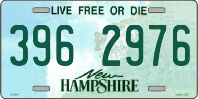 NH license plate 3962976