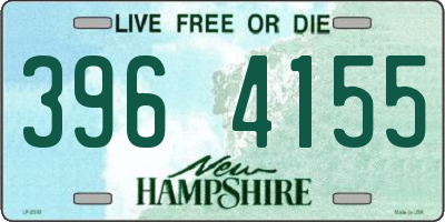 NH license plate 3964155