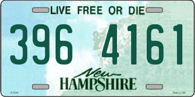 NH license plate 3964161