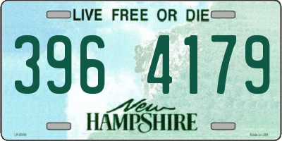 NH license plate 3964179