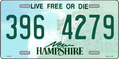 NH license plate 3964279