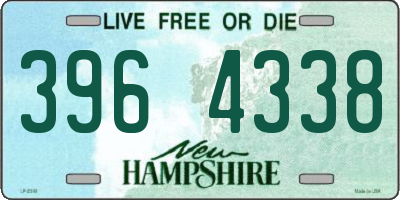 NH license plate 3964338