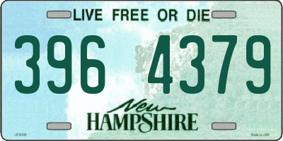 NH license plate 3964379