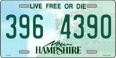 NH license plate 3964390