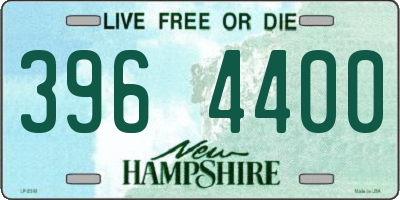 NH license plate 3964400