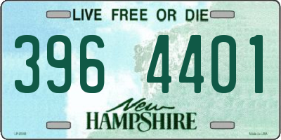 NH license plate 3964401