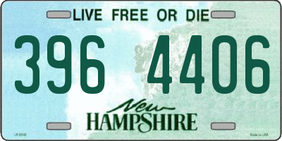 NH license plate 3964406