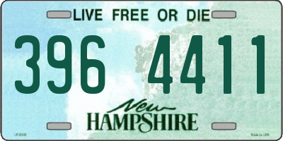 NH license plate 3964411