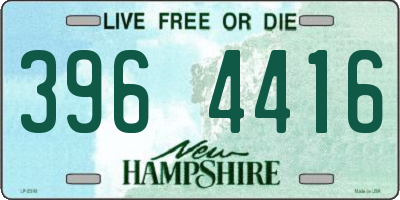 NH license plate 3964416