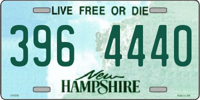 NH license plate 3964440
