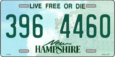 NH license plate 3964460