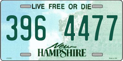 NH license plate 3964477