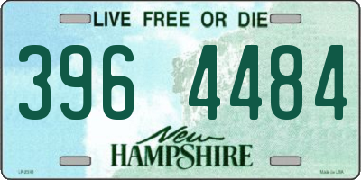 NH license plate 3964484