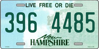 NH license plate 3964485