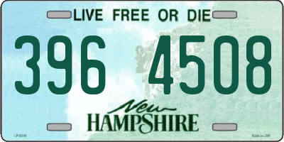 NH license plate 3964508