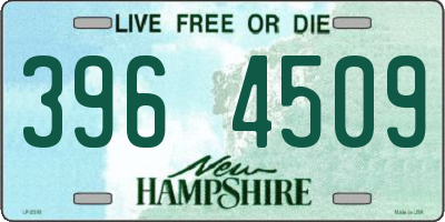 NH license plate 3964509