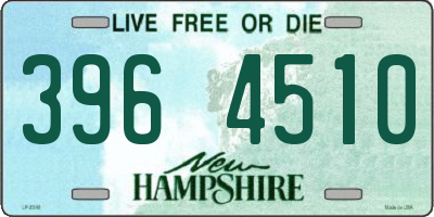 NH license plate 3964510