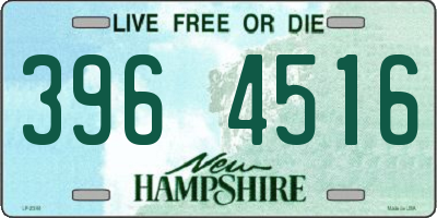 NH license plate 3964516