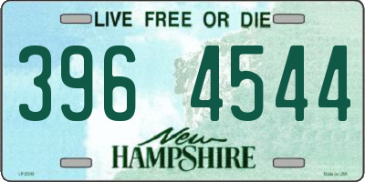 NH license plate 3964544