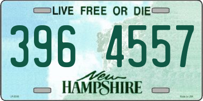 NH license plate 3964557