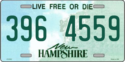 NH license plate 3964559