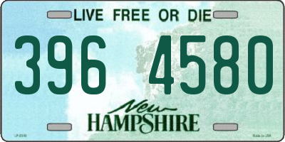 NH license plate 3964580