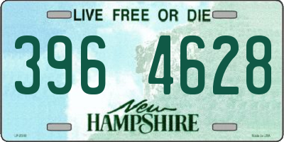 NH license plate 3964628