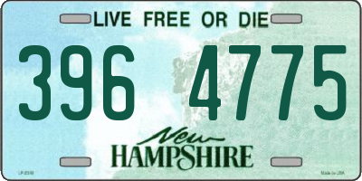 NH license plate 3964775