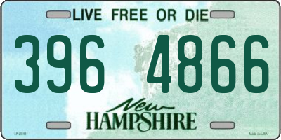 NH license plate 3964866