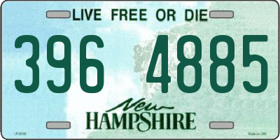 NH license plate 3964885