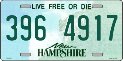 NH license plate 3964917