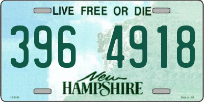 NH license plate 3964918