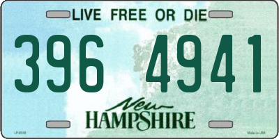 NH license plate 3964941