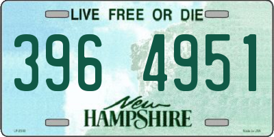 NH license plate 3964951