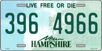 NH license plate 3964966