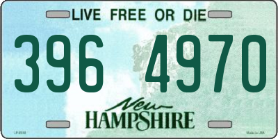 NH license plate 3964970