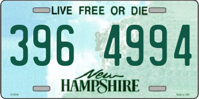 NH license plate 3964994