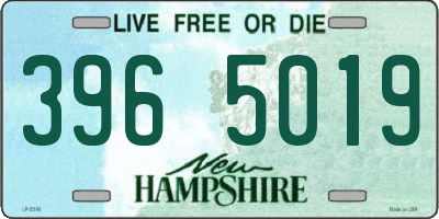 NH license plate 3965019