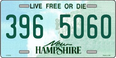 NH license plate 3965060