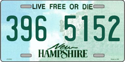 NH license plate 3965152