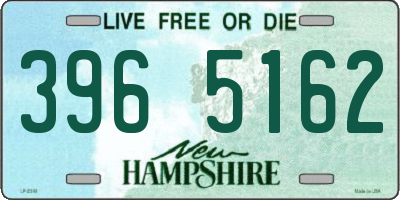 NH license plate 3965162
