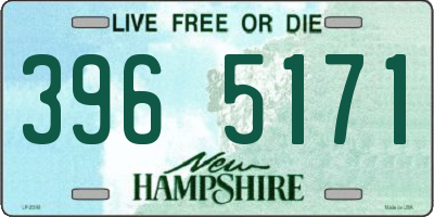 NH license plate 3965171