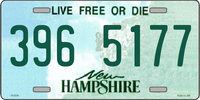 NH license plate 3965177