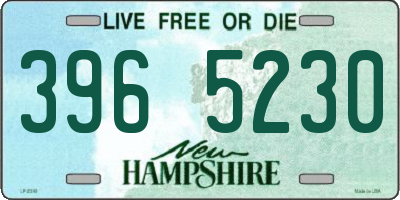 NH license plate 3965230