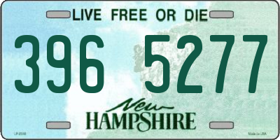 NH license plate 3965277